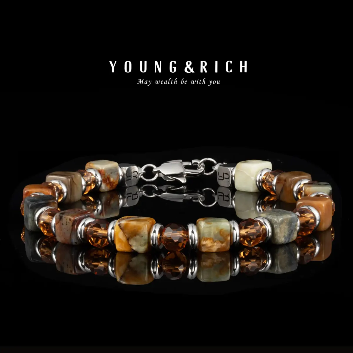 Golden Quartz Bracelet (4mm) - Image 2
