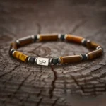 Natural Tiger's Eye Stone Bracelet (4mm)