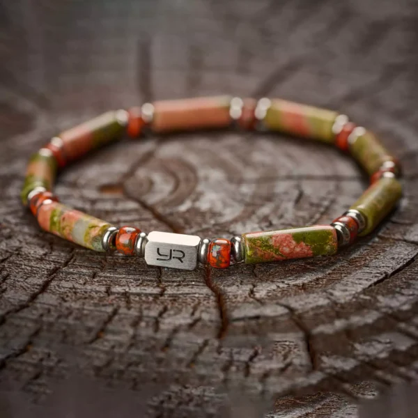 Natural Epidote Bracelet (4mm)