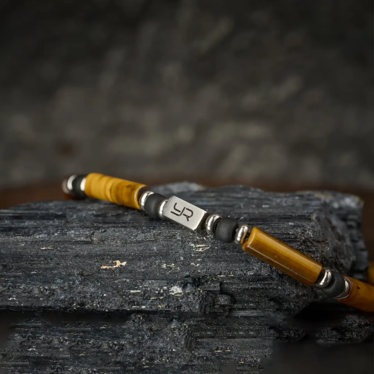 Natural Tiger's Eye Stone Bracelet (4mm) - Image 4