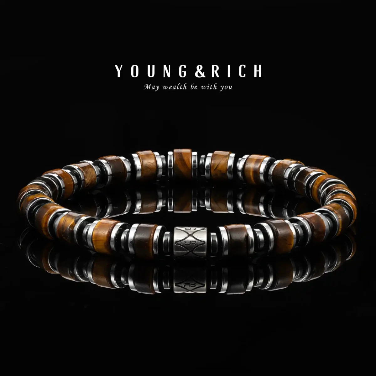 Tiger's Eye Beaded Bracelet (6mm) - Image 6