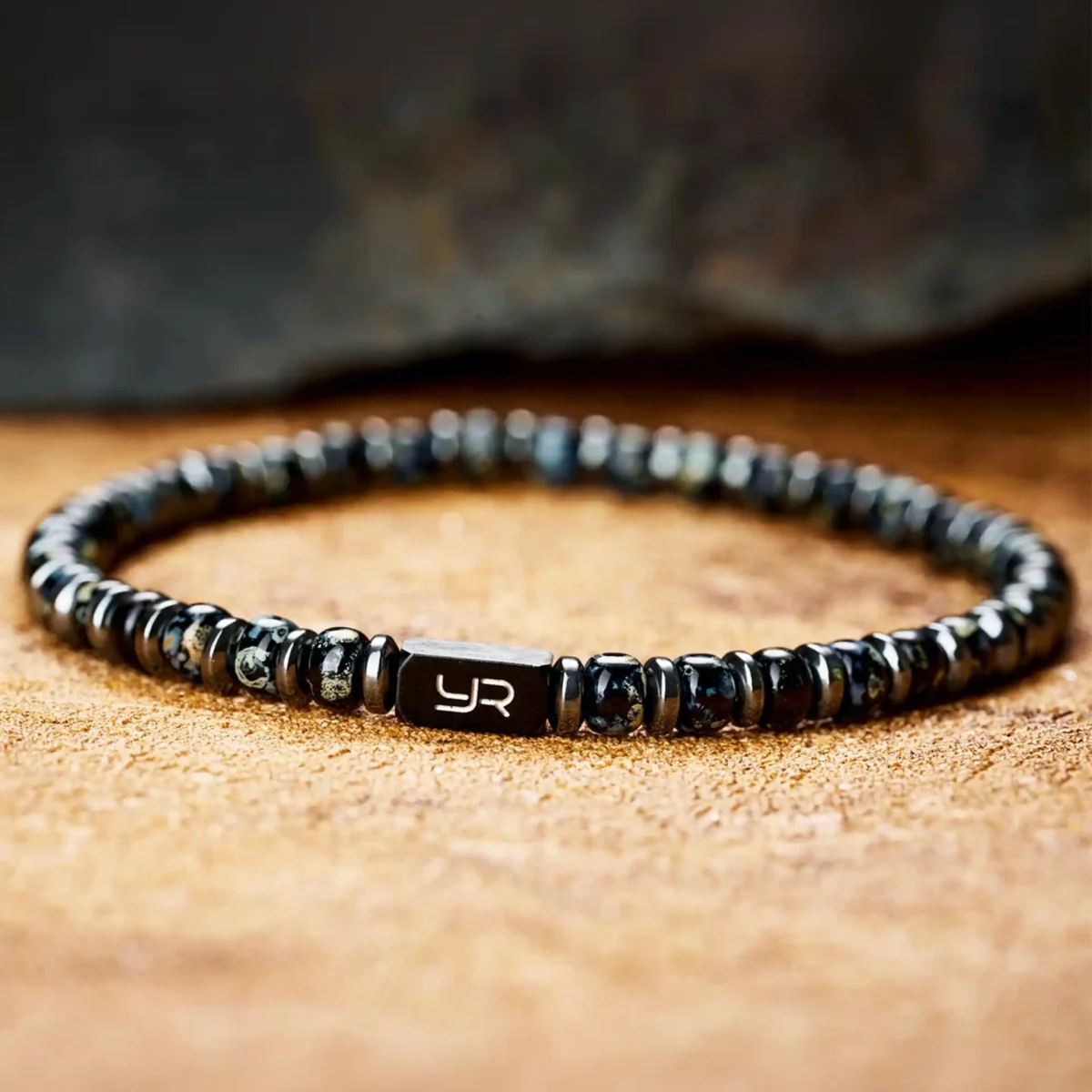 Dark Pearl Bracelet (4mm) - Image 1