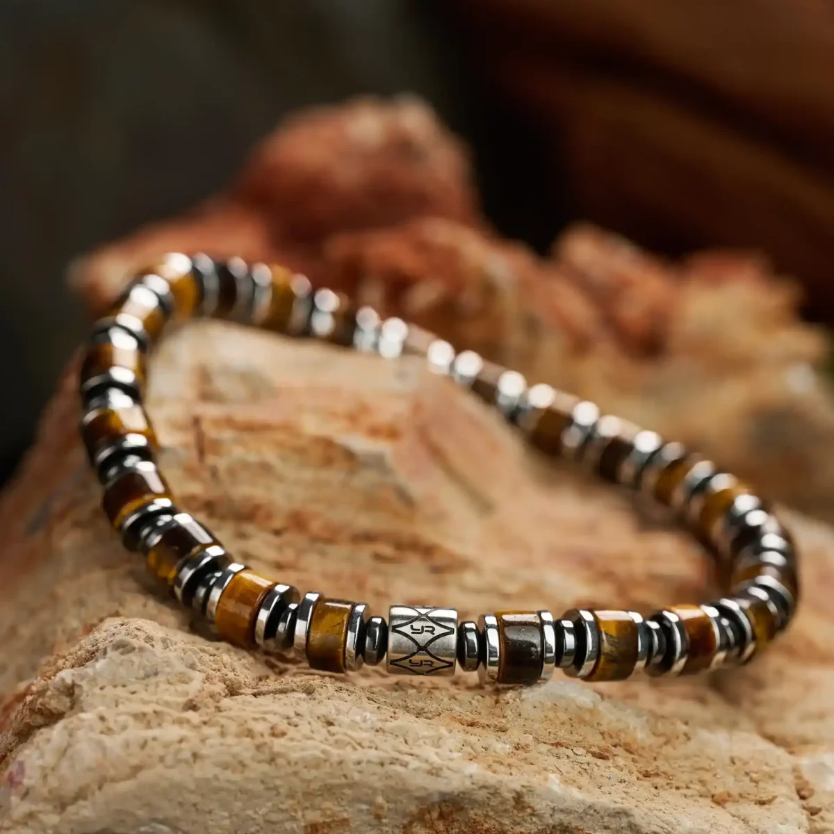 Tiger's Eye Beaded Bracelet (6mm) - Image 4