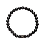 Natural Obsidian Bracelet (6mm) - Image 6