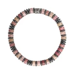 Rhodochrosite Beaded Bracelet (6mm) - Image 2