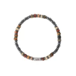 Picasso hematite Bracelet (4mm) - Image 4