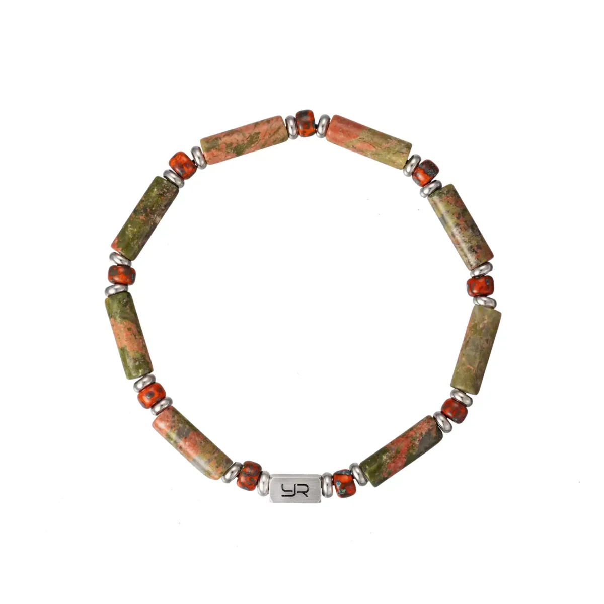 Natural Epidote Bracelet (4mm) - Image 5
